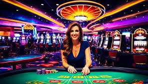 Casino section on n7 app showing slots and live dealer options alongside bingo